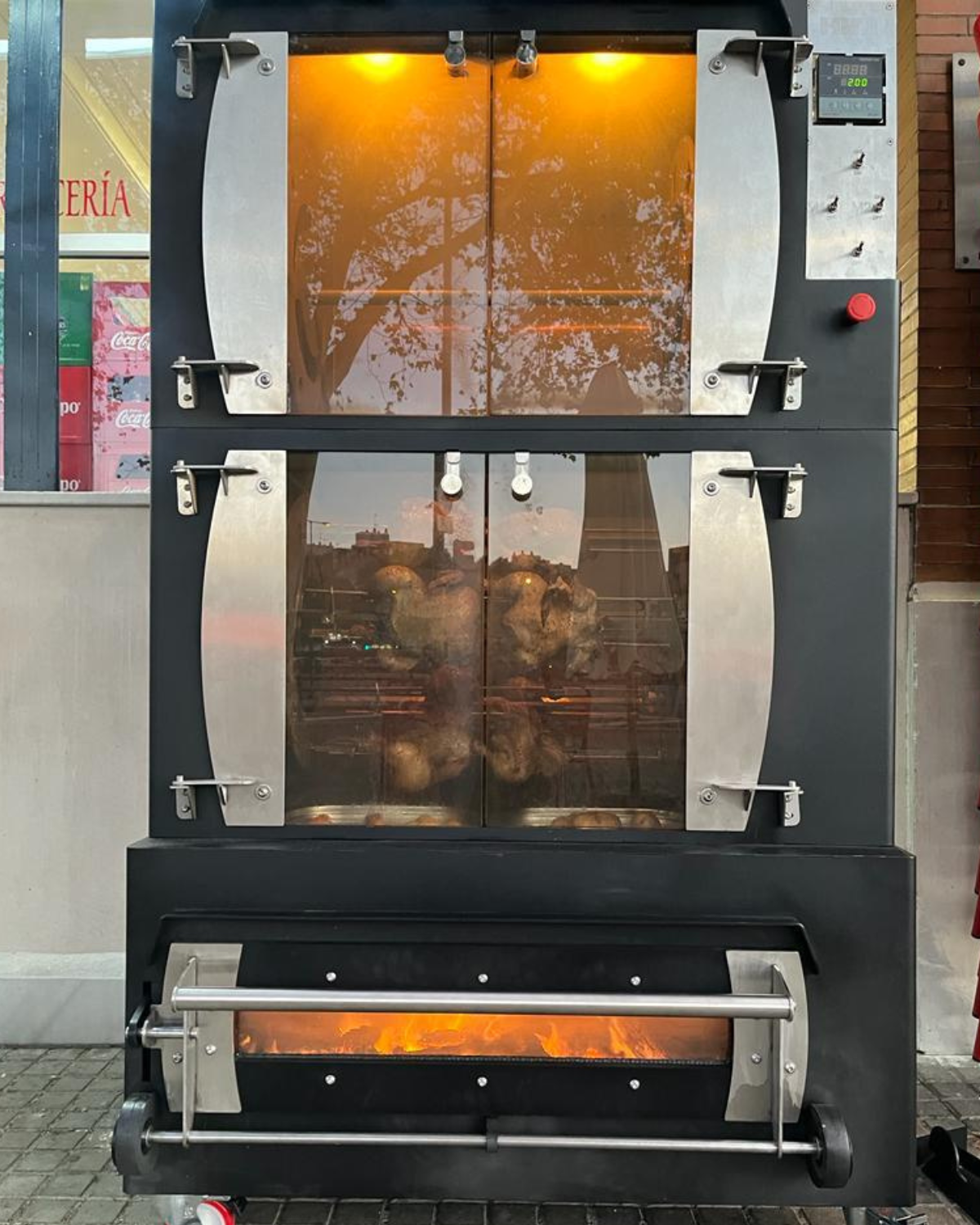 asadores de pollos a la brasa profesionales