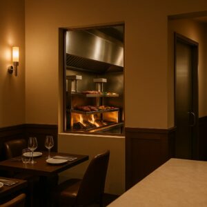 Equipo de brasa para cocina profesional en HORECA
